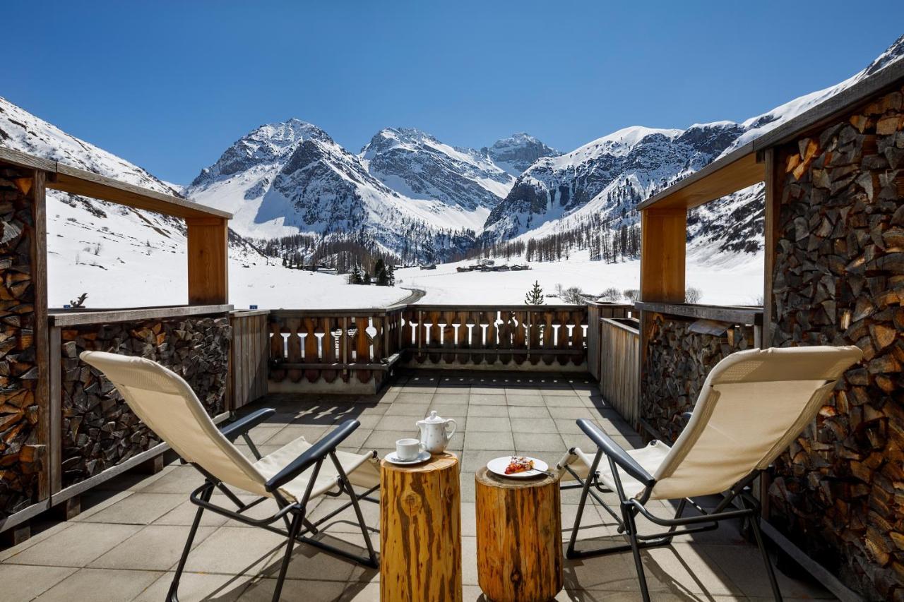 Hotel Walserhuus Sertig Sertig Döfli Buitenkant foto