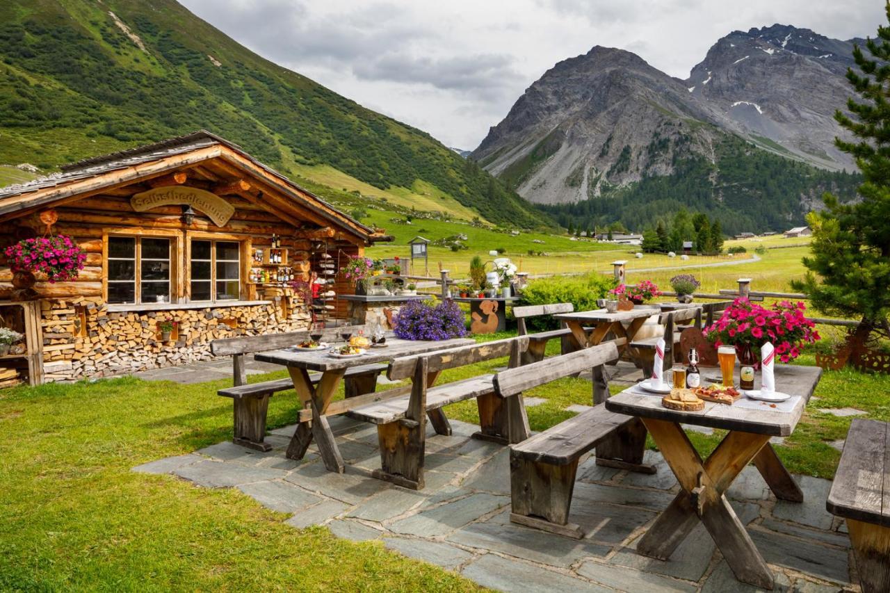 Hotel Walserhuus Sertig Sertig Döfli Buitenkant foto