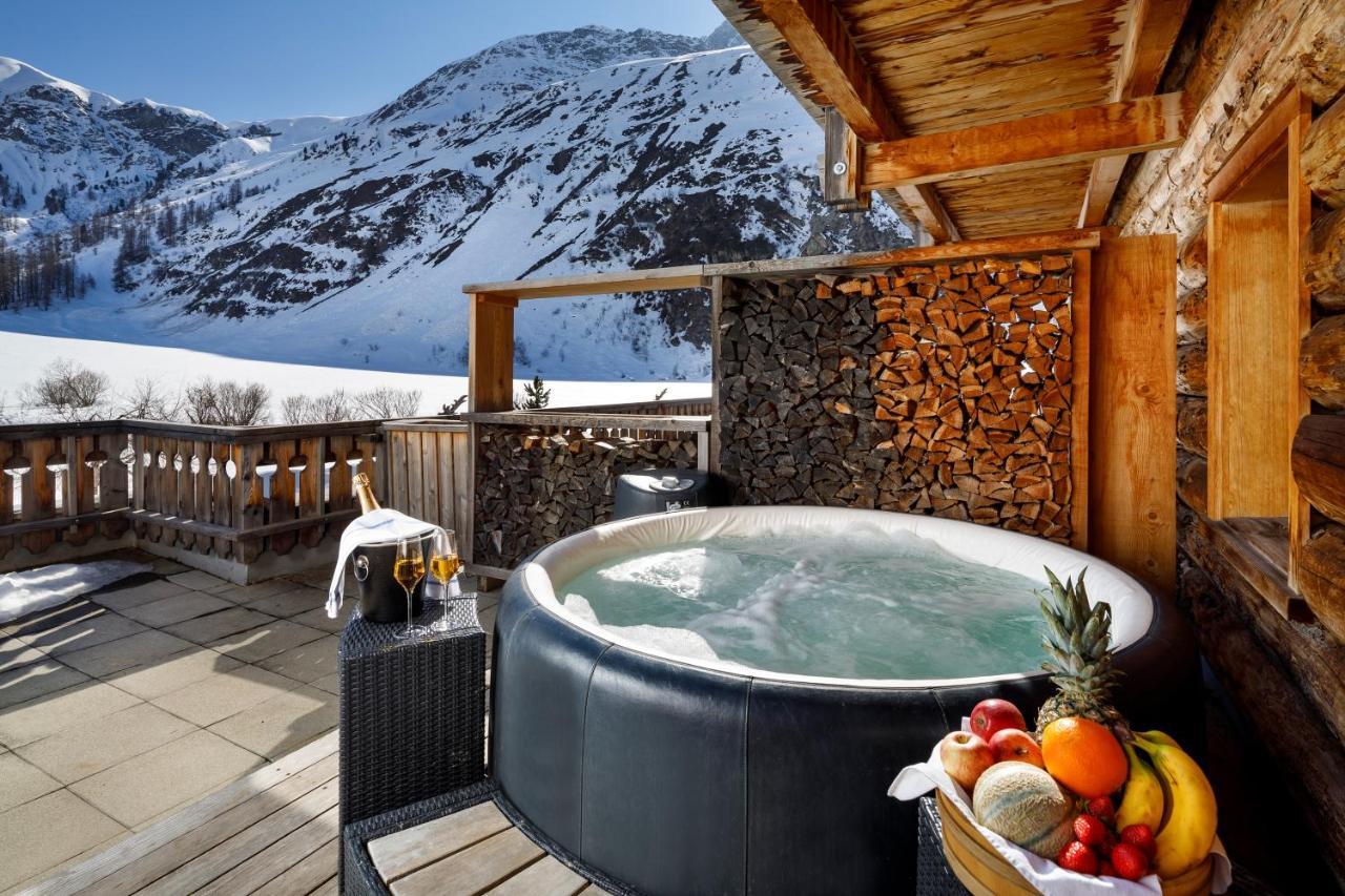 Hotel Walserhuus Sertig Sertig Döfli Buitenkant foto